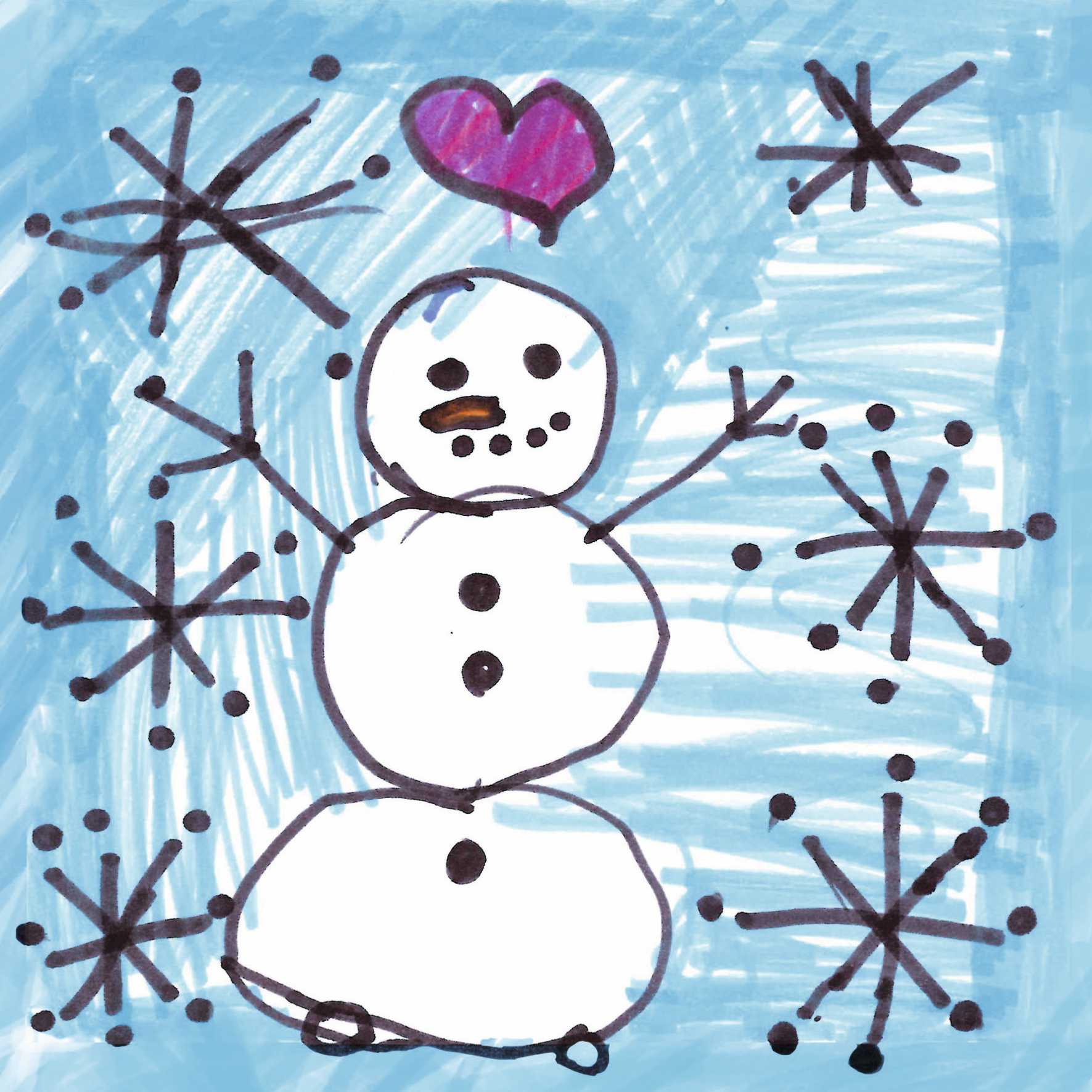 Snowman - Pack of 10 Christmas Cards Competition Winner