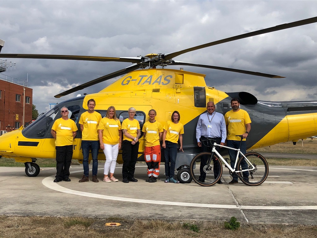 Air ambulance crews take on 45-mile challenge to help save lives - The ...