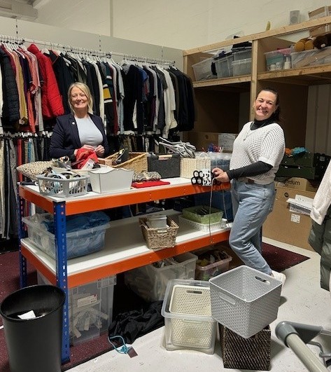 Network Rail volunteers in our Stratford store