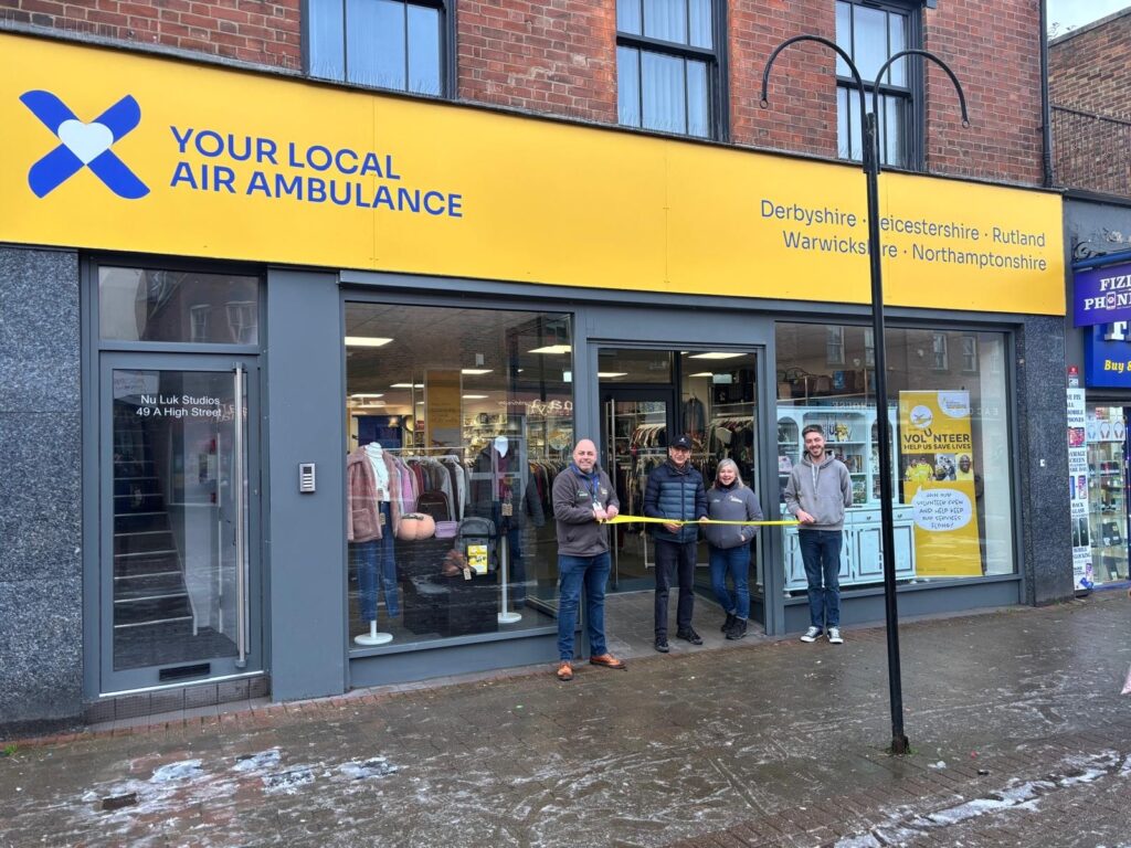 Ribbon cutting at our YLAA Long Eaton store