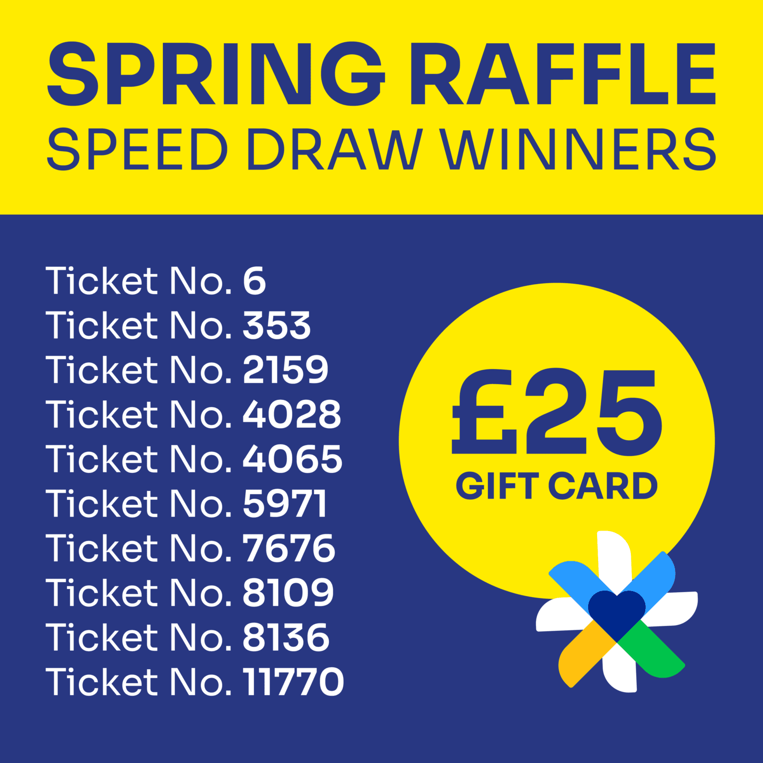 Springbrook Raffle Winners Spring Raffle Speed Draw Winners - The Air Ambulance Service