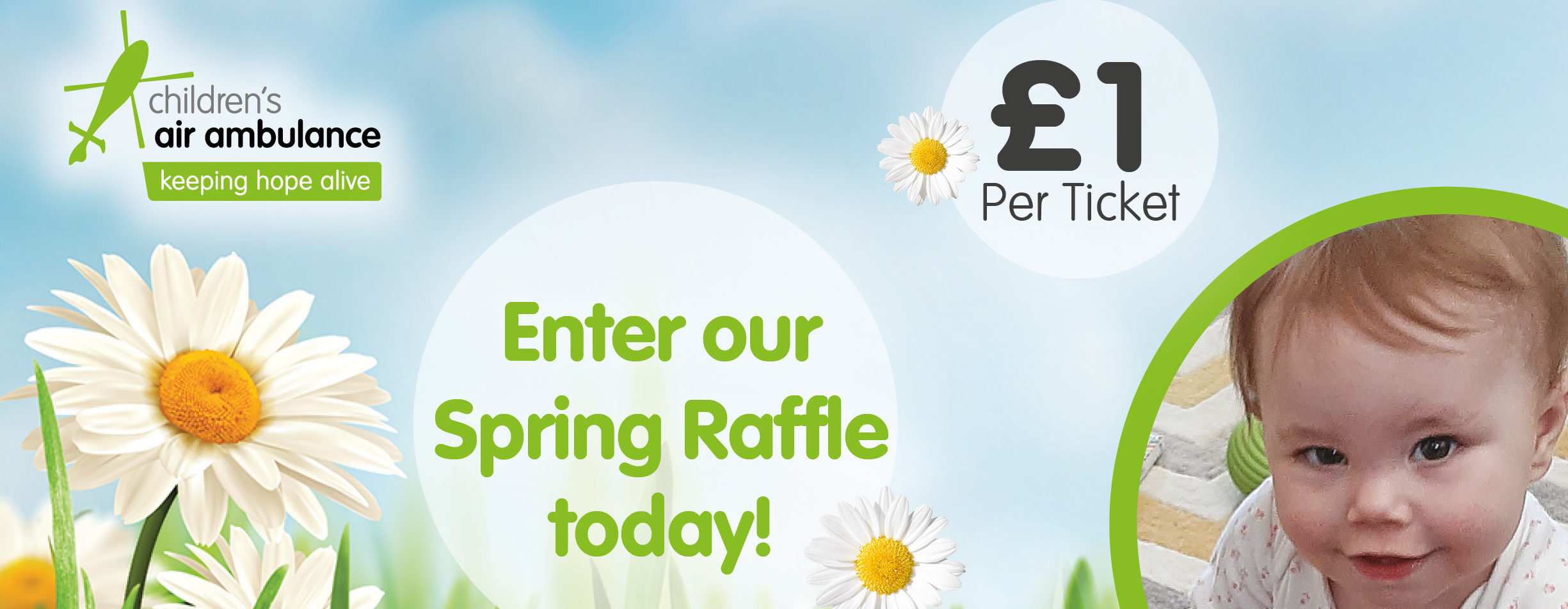 Our Spring Raffle is Now Live - The Air Ambulance Service