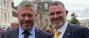 Dr Matt Wyse and CCP Paul Mullins.