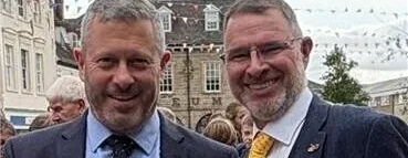 Dr Matt Wyse and CCP Paul Mullins.