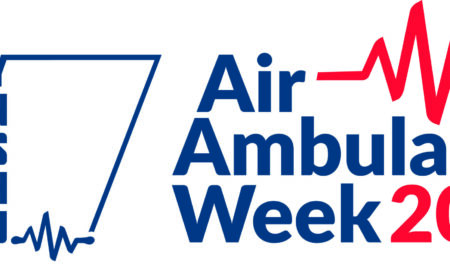 Air Ambulance Week 2025 banner with our slogan: Every mission starts with you