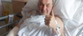 Joe in hospital