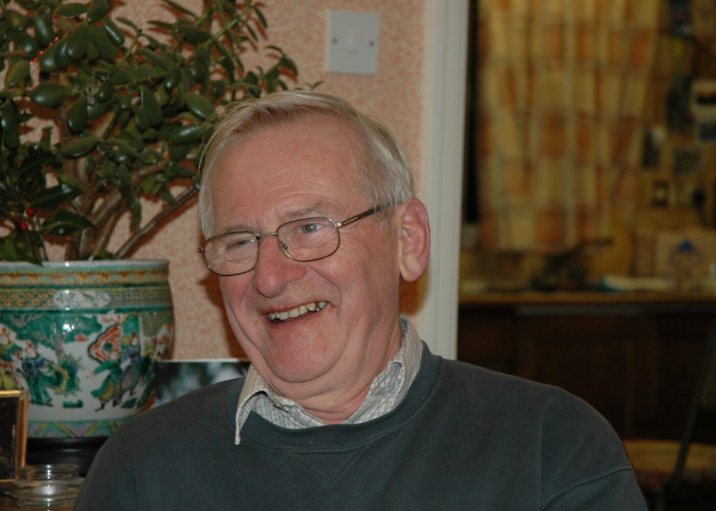 Richard Periam laughing