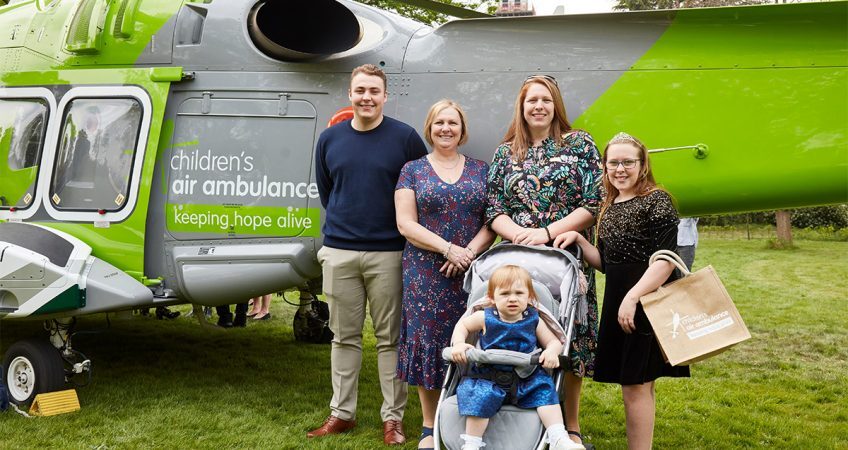 Birchington Family Spend Day at Lambeth Palace for Launch of New Helicopters