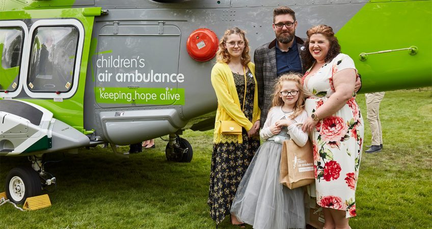 Canterbury Family Join Us at Lambeth Palace For New Helicopter Launch