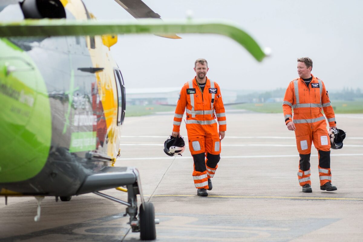 Care quality commission praises ‘highly skilled’ air ambulance service