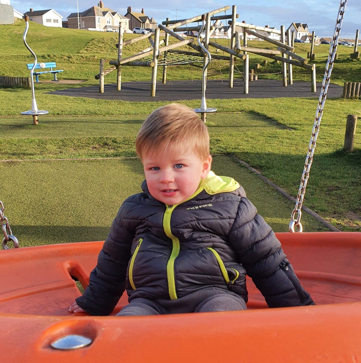 Former Children’s Air Ambulance patient now a ‘cheeky chappy’ as he celebrates second birthday