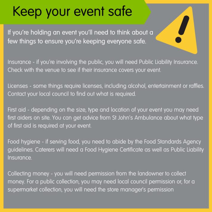 Organise an Event