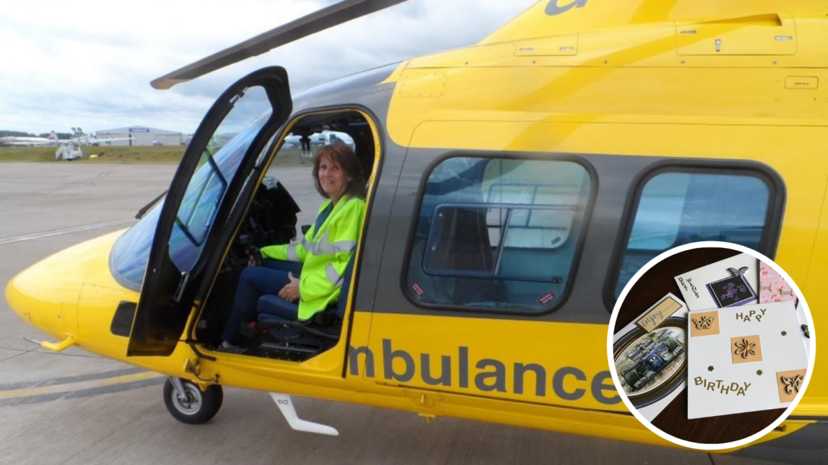 Northamptonshire supporter funds three air ambulance missions
