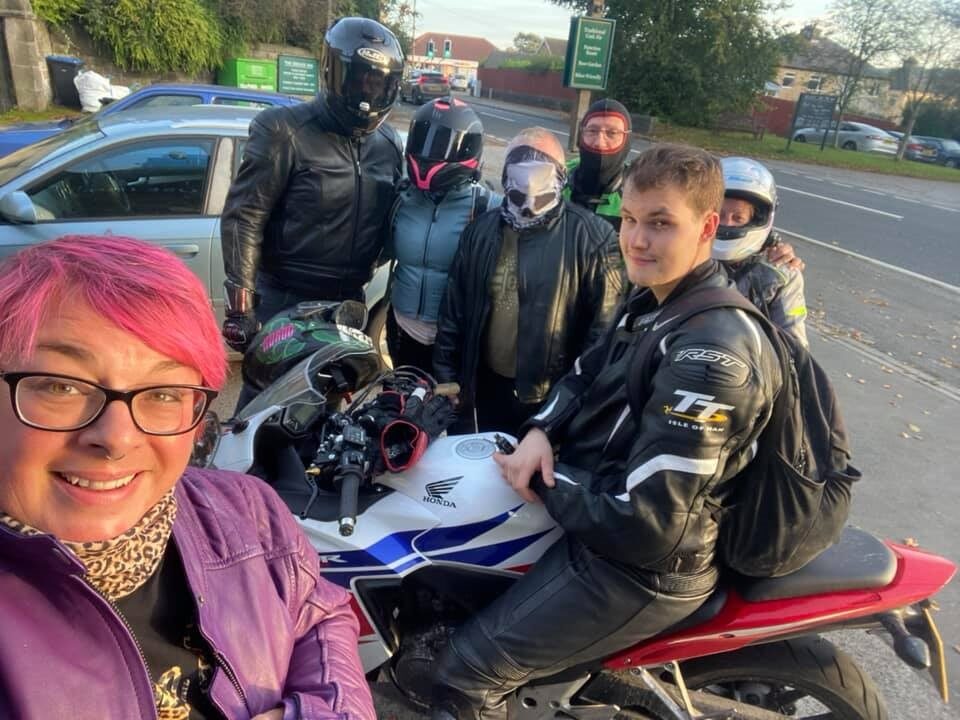 Peak District ride out in support of local lifesaving air ambulance