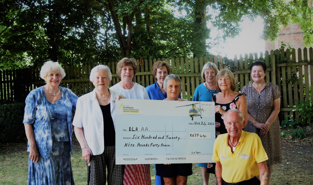 Leicestershire Luncheon Club raise vital funds to support lifesaving charity