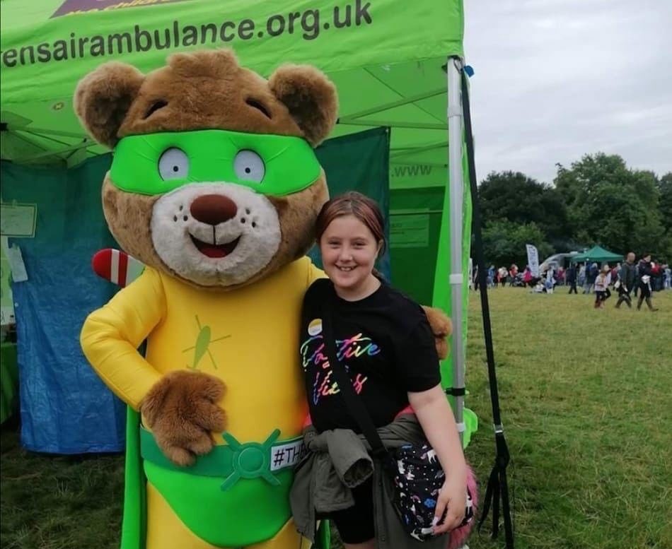 Warwickshire girl set to fund a mission to support lifesaving children’s charity