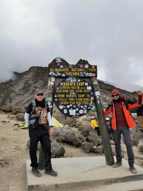 Station crew on track to complete lifesaving Kilimanjaro challenge
