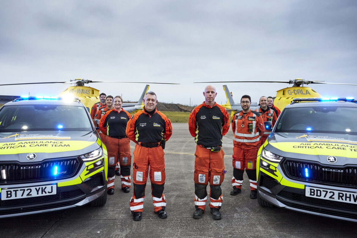 The Air Ambulance Service launches new Critical Care Cars