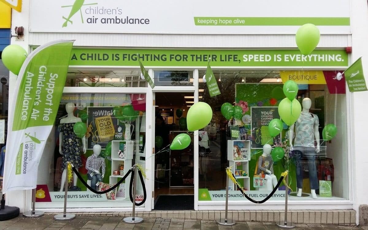 Charity store celebrates funding over 100 lifesaving missions for Oxfordshire-based service