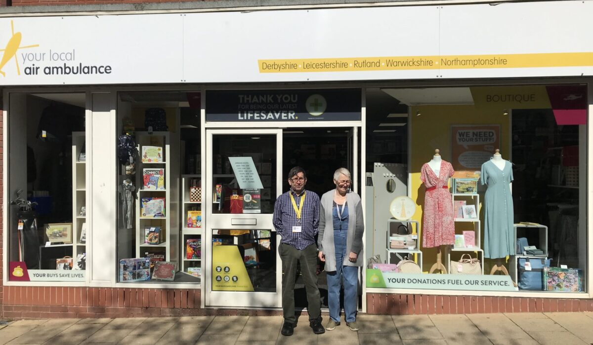 Local charity store celebrates funding over 600 lifesaving missions
