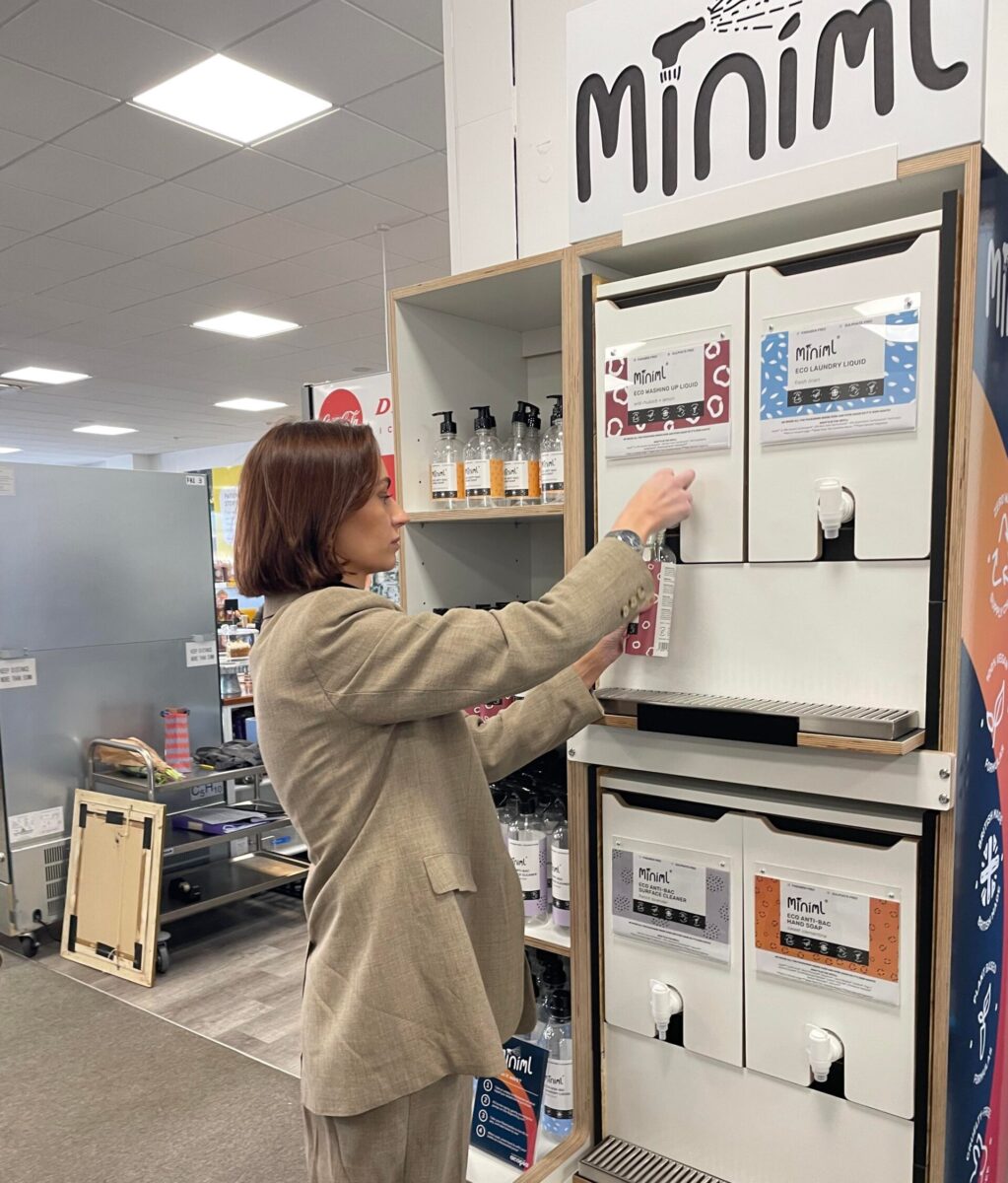 Charity superstore’s eco-friendly refill station to help tackle plastic pollution