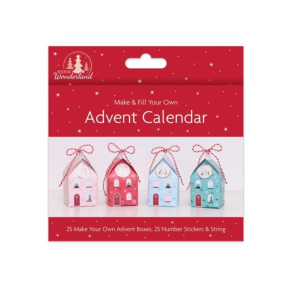 Front of Make & Fill Your Own Advent Calendar