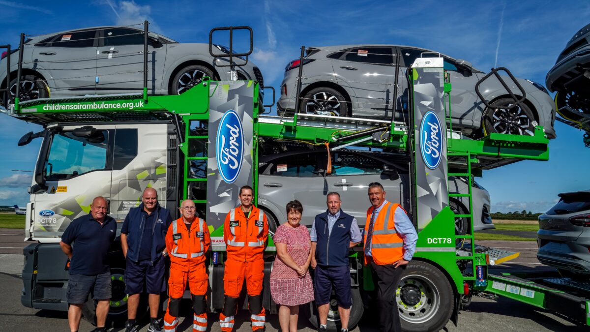 Ford Transport Operations ‘Very Proud’ to Support Children’s Air Ambulance