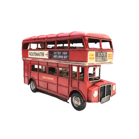 Vintage London Bus Model