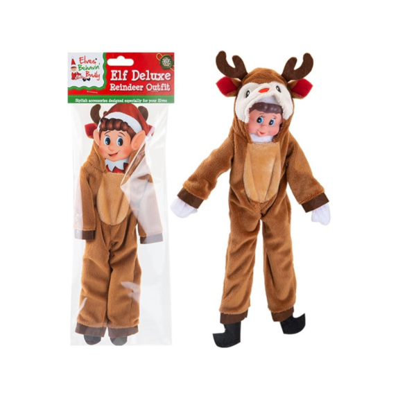 Front of Elf Reindeer Outfit