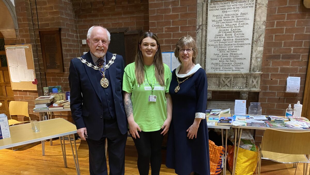 Former Mayor of Trafford supports lifesaving children’s charity
