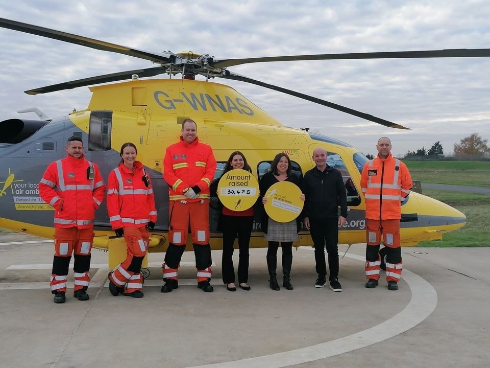 Stratford-upon-Avon estate agents’ support reaches over £30,000 for lifesaving charity
