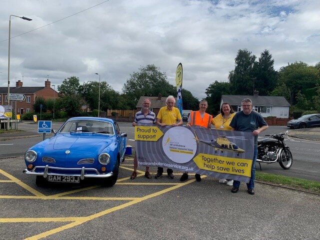 Leicestershire Car Club raises vital funds to support lifesaving charity