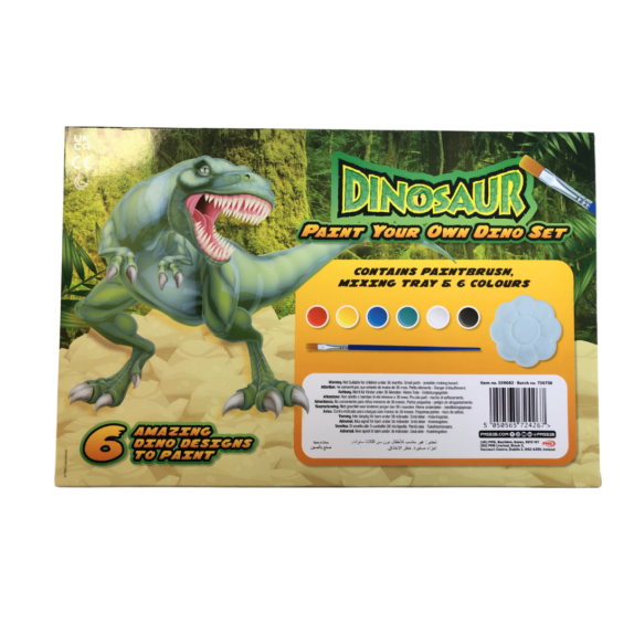 Paint Your Own Dino Set