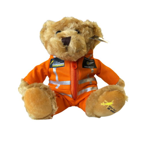 A HEMS paramedic teddy bear plush