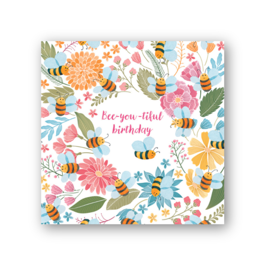 Bee-You-Tiful Birthday Card