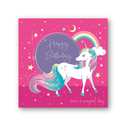 Magical Day Birthday Card