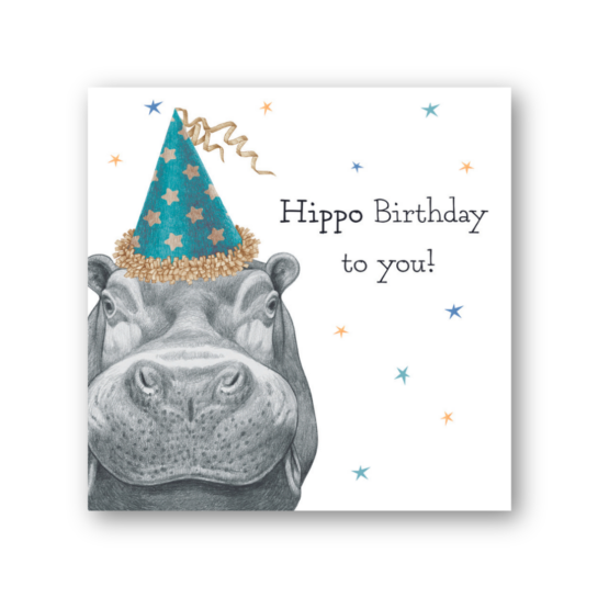 Hippo Birthday To You Card