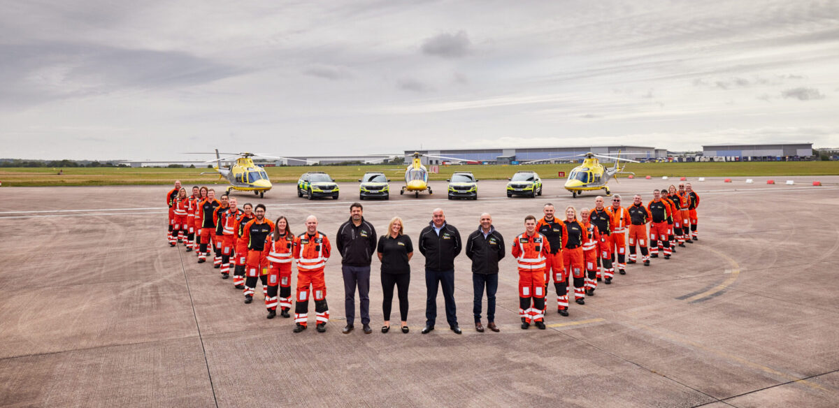 Warwickshire & Northamptonshire Air Ambulance achieves ‘outstanding’ CQC rating