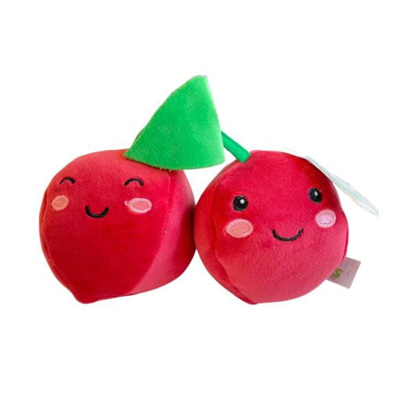 A photo of a cherry Collectible Plush Fruit Teddy