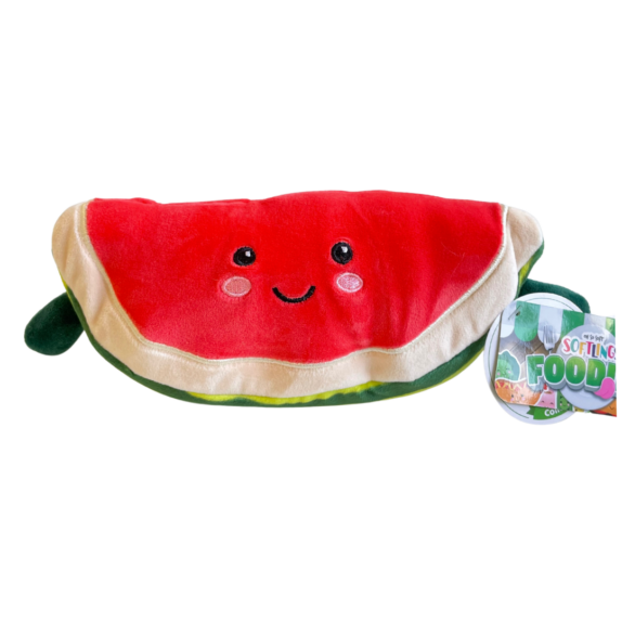A photo of a watermelon Collectible Plush Fruit Teddy