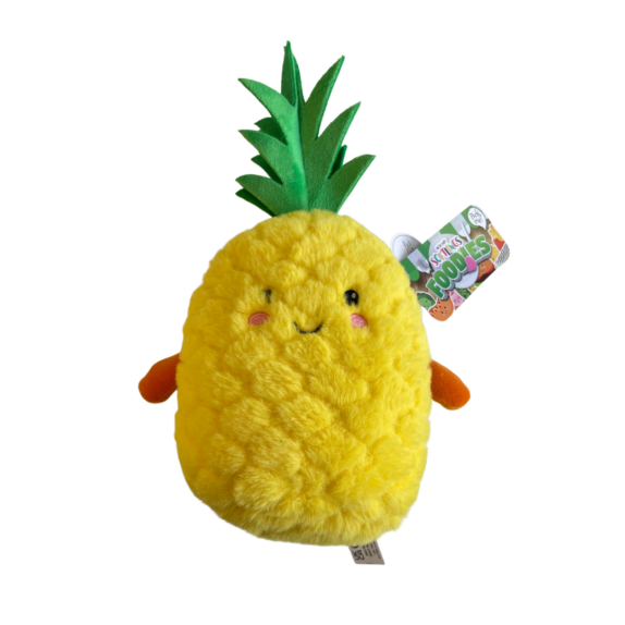 A photo of a pineapple Collectible Plush Fruit Teddy