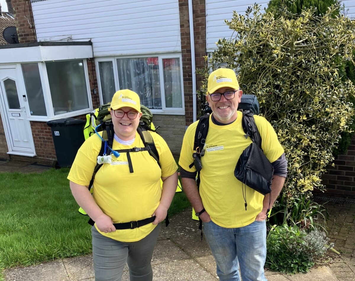 Northamptonshire locals walking the length of the UK to support lifesaving charity