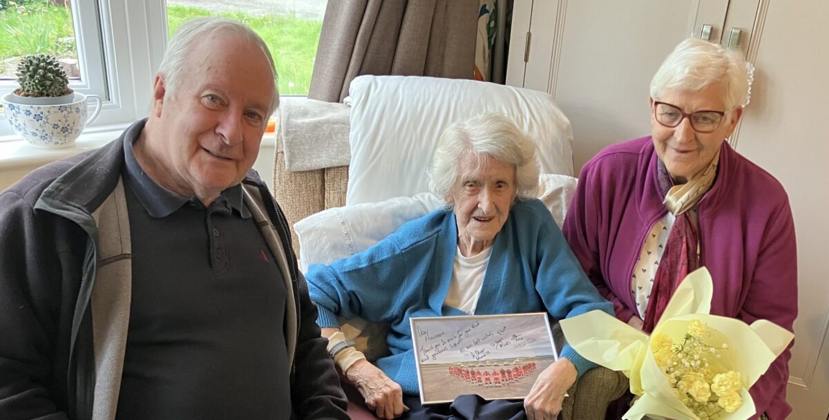 93-year-old Northamptonshire local raises vital funds to support lifesaving charity