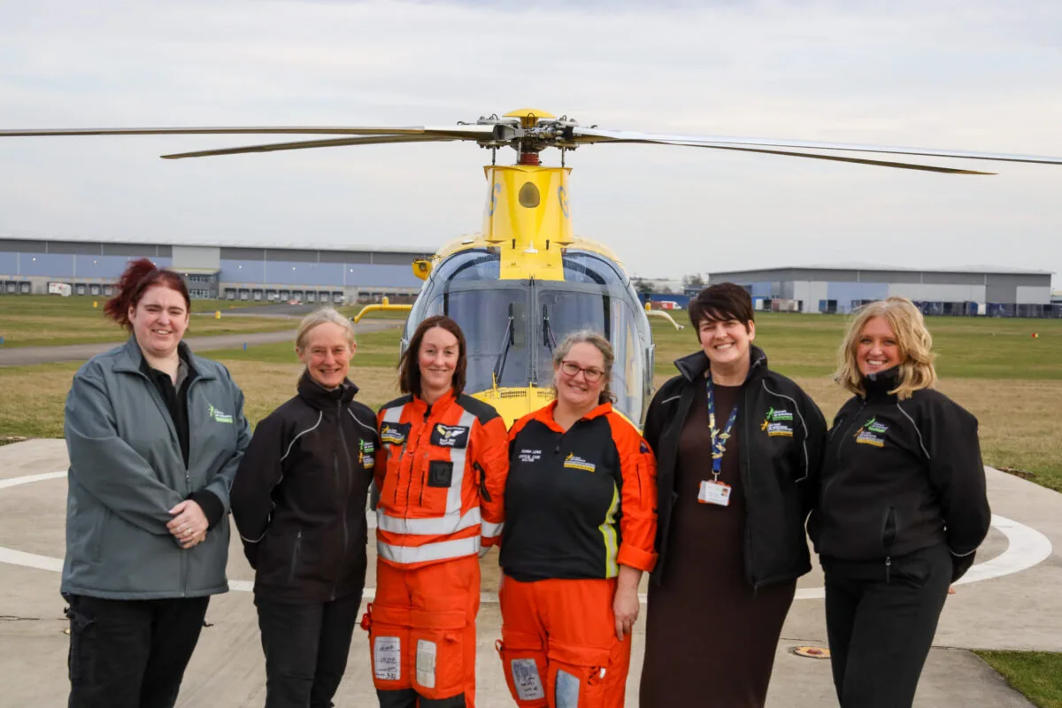 Celebrating the women at the heart of The Air Ambulance Service