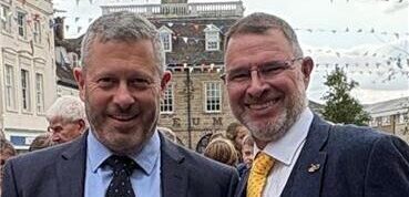 Dr Matt Wyse and CCP Paul Mullins.