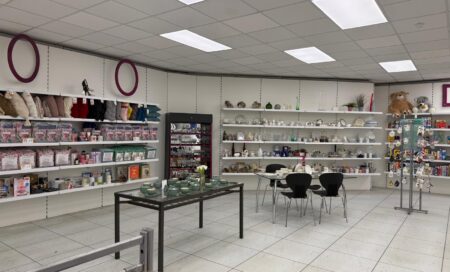 Inside our Ashbourne shop