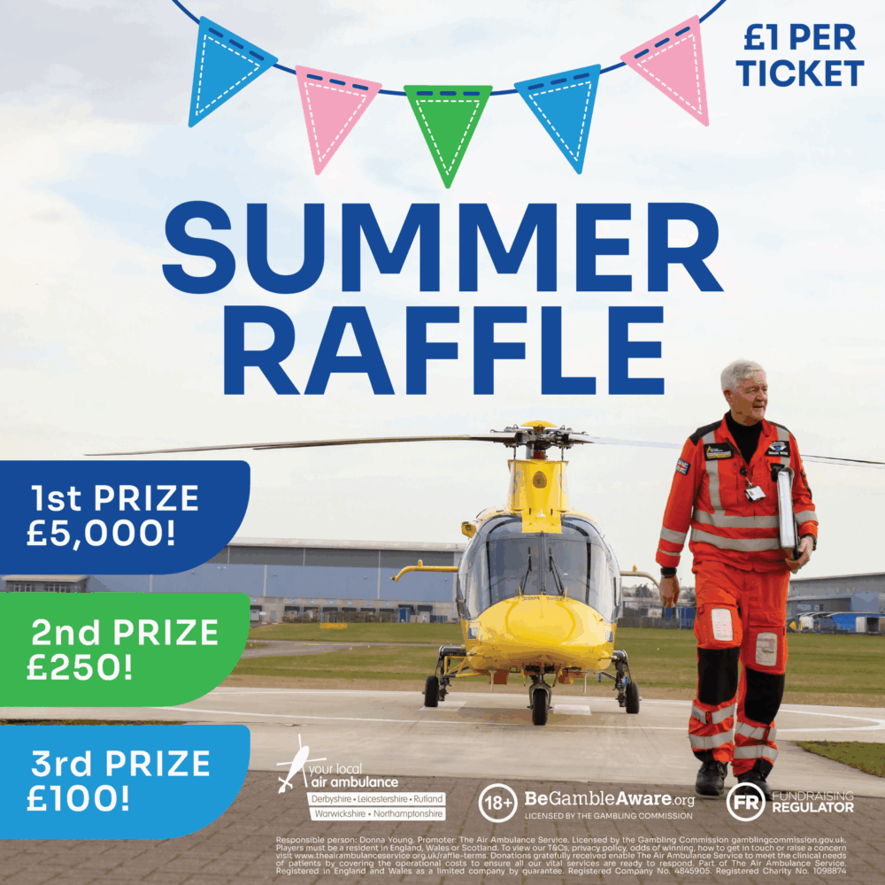 Charity Raffle - Your Local Air Ambulance
